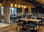W kompleksie powstała niezwykle elegancka restauracja hotelowa