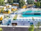 Wyjątkowe baseny utworzono w formie 2-poziomowej kaskady