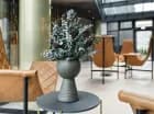 Wnętrza hotelu wyróżnia nowoczesny design