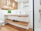 Każdy apartament dysponuje prywatną łazienką
