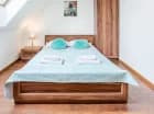 Sypialnia w dwupoziomowym apartamencie nr 4