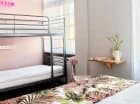 Oraz pokoje rodzinne z łóżkiem piętrowym i małżeńskim