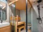W każdym apartamencie znajduje się nowoczesna łazienka
