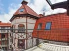Część z apartamentów posiada dostęp na balkon