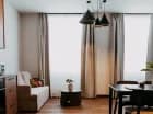 Apartamenty Comfort i Rodzinne mają osobny salon z aneksem kuchennym