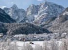 Kranjska Gora jest zjawiskowo położona u stóp Alp