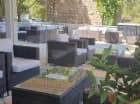 W hotelu mieści się także aperitif bar z klimatycznym tarasem