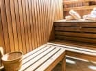 W hotelowej strefie wellness mieści się sauna