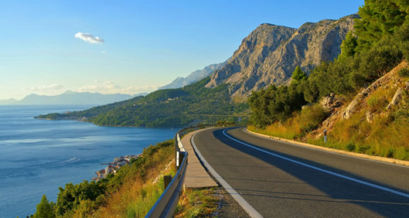 Nadmorska droga w Chorwacji